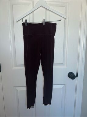Athleta High-Waist Dark Plum Leggings